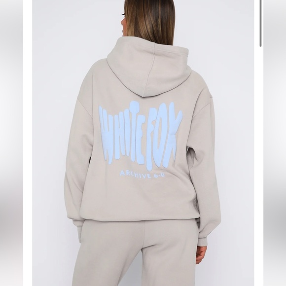 White Fox Boutique Tops - White Fox Archive 6.0 Oversized Hoodie Dove